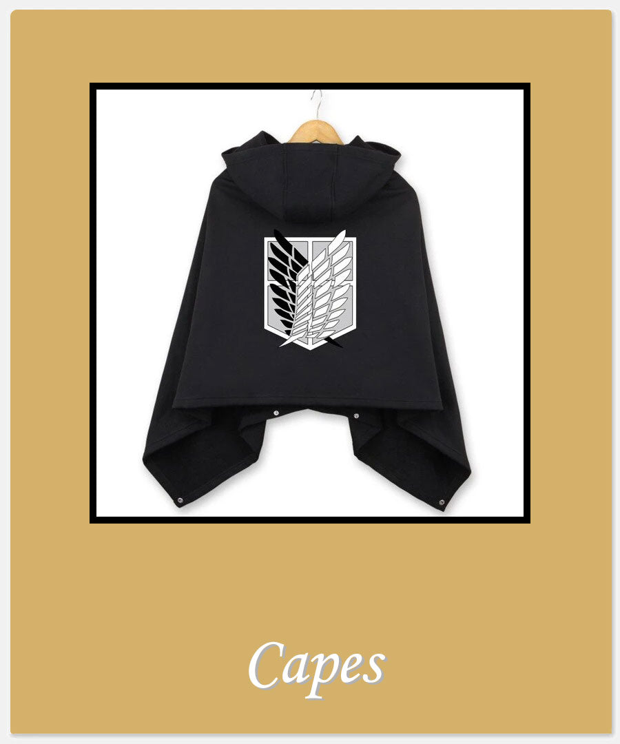 Déguisement cosplay cape attaque des Titans – achat en ligne Déguisement cosplay cape attaque des Titans – achat en ligne