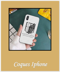 Coque iPhone Attaque des Titans