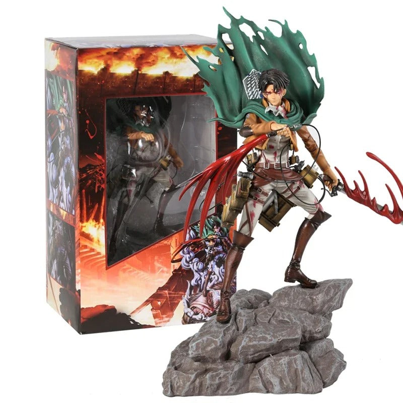 Figurine - L'attaque Des Titans - Levi 32cm - MANGA