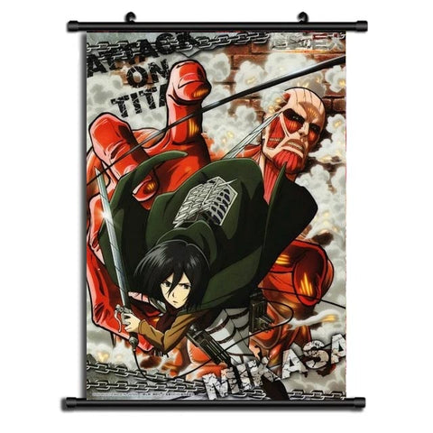 Poster Snk Mikasa