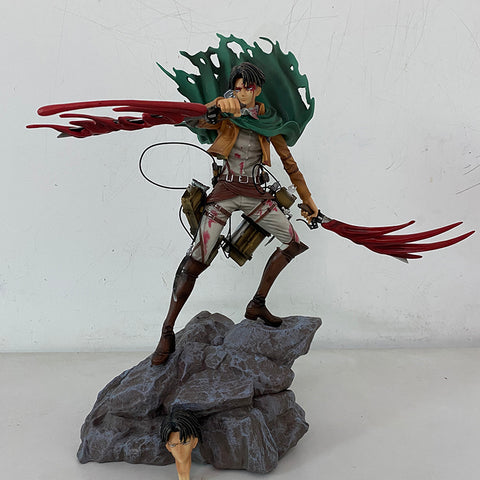 Statuette Livai Ackerman - L'Attaque des titans - Figurines - Produits Dérivés Films et Séries Statuette Livai Ackerman - L'Attaque des titans - Figurines - Produits Dérivés Films et Séries